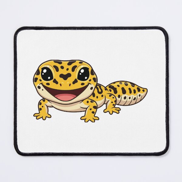 Item preview, Just Happy To Be Here Cute Leopard Gecko designed and sold by Petzzz.
