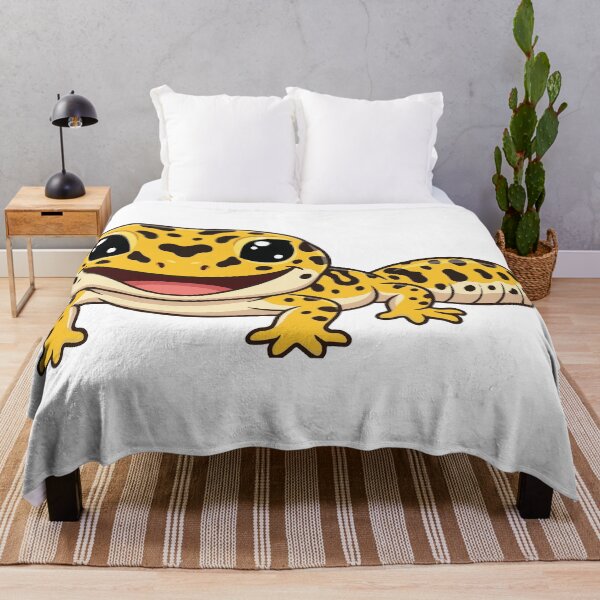 Item preview, Just Happy To Be Here Cute Leopard Gecko designed and sold by Petzzz.