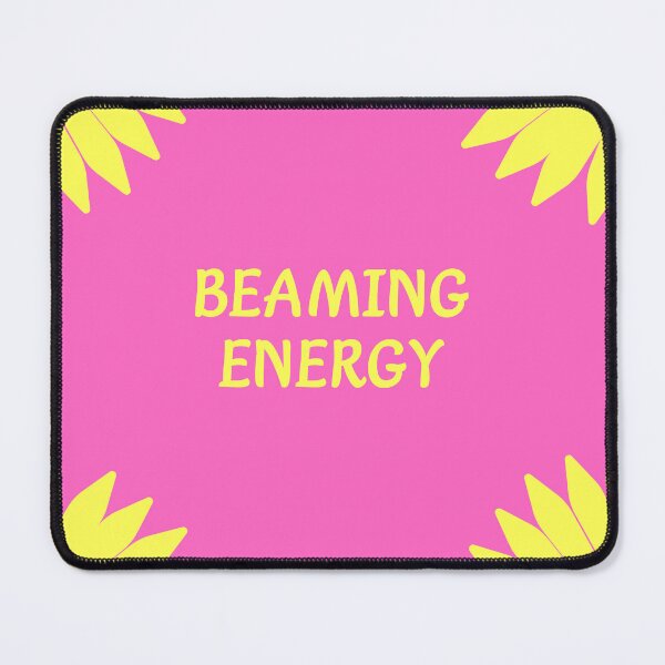 Item preview, Beaming Energy – Pink Sunflower Positive Gift for Girls and Women designed and sold by katerin17.