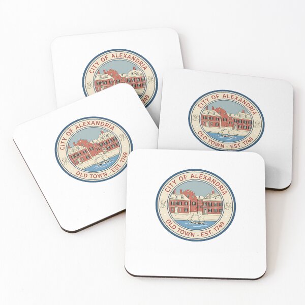 Item preview, Alexandria Virginia Old Town City Emblem designed and sold by k3rstman1.