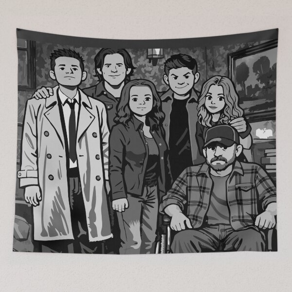 Item preview, Supernatural  family photo designed and sold by Iko.