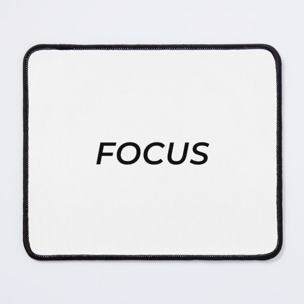 Item preview, FOCUS – Minimal Typography Word Design designed and sold by HruvaStudio.