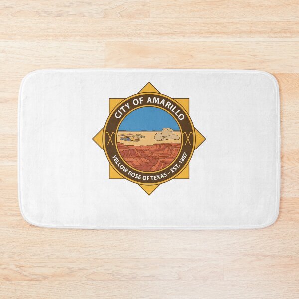 Item preview, Amarillo Texas Yellow Rose Emblem Cadillac Ranch designed and sold by k3rstman1.