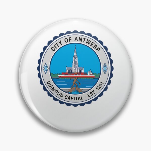Item preview, Historic Antwerp City Emblem Diamond Capital Seal designed and sold by k3rstman1.
