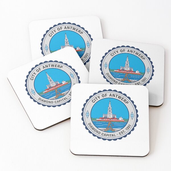 Item preview, Historic Antwerp City Emblem Diamond Capital Seal designed and sold by k3rstman1.