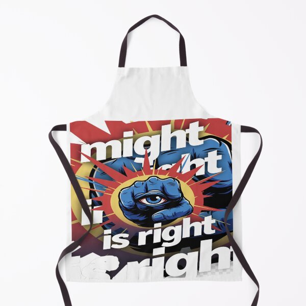Item preview, Might Is Right – Alpha Power Warrior Fist Motivation Design designed and sold by Sushikidsntod.