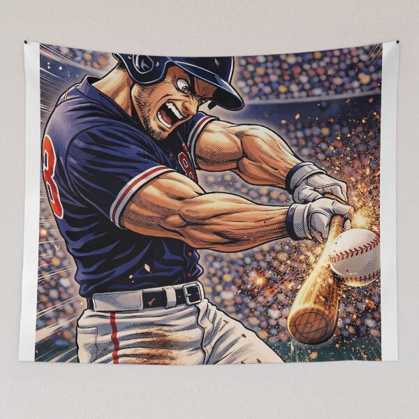 Item preview, Power Swing – Explosive Baseball Batter in Action designed and sold by lapart.