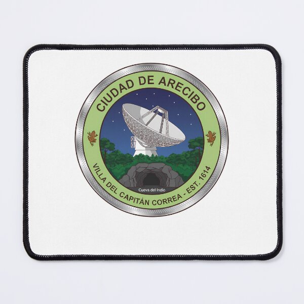 Item preview, Arecibo Puerto Rico City Emblem Observatory Cave designed and sold by k3rstman1.