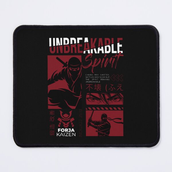 Item preview, Unbreakable Spirit – Anime Warrior Design _ Strength, Resilience & Inner Power Apparel designed and sold by ForjaKaizens.
