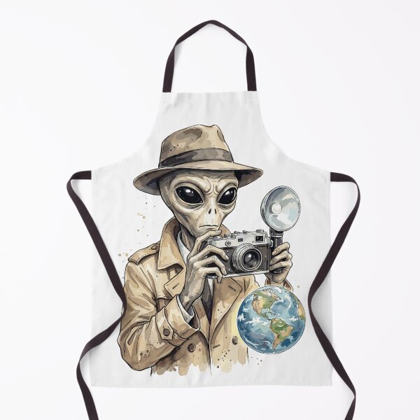 Item preview, Ufology Art: Alien Photographer designed and sold by bapupa.