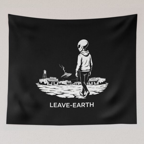 Item preview, RESIDENT ALIEN  designed and sold by ALL ART .