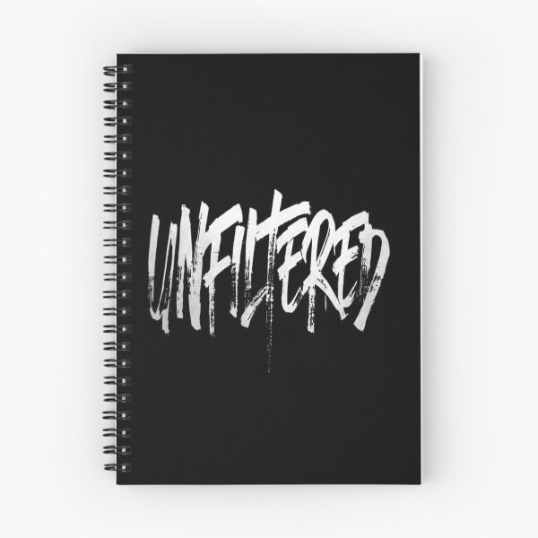 Item preview, Bold UNFILTERED Brush Typography – Raw, Honest, Grunge Style Statement for Apparel & Wall Art designed and sold by Bright Nest Studio.