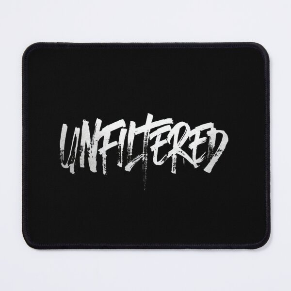 Item preview, Bold UNFILTERED Brush Typography – Raw, Honest, Grunge Style Statement for Apparel & Wall Art designed and sold by Bright Nest Studio.