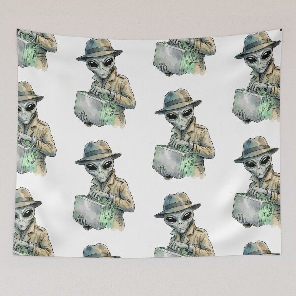Item preview, Ufology Art: Evidence Briefcase designed and sold by bapupa.