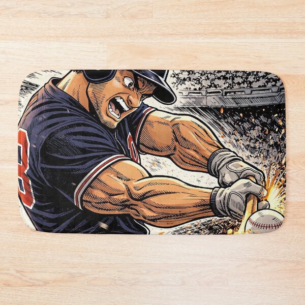 Item preview, Power Swing – Explosive Baseball Batter in Action (version 2 - Manga Style) designed and sold by lapart.