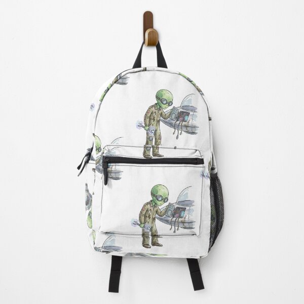 Item preview, Ufology Art: Flying Saucer Mechanic designed and sold by bapupa.
