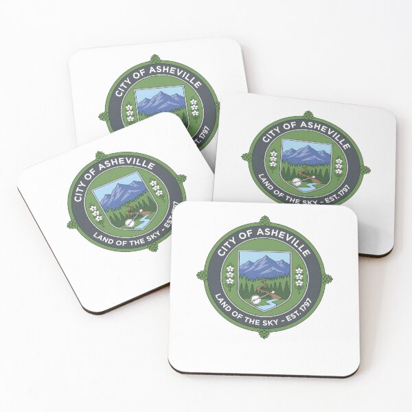 Item preview, Asheville North Carolina City Land Sky Emblem designed and sold by k3rstman1.