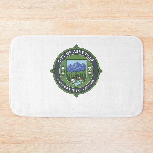 Item preview, Asheville North Carolina City Land Sky Emblem designed and sold by k3rstman1.