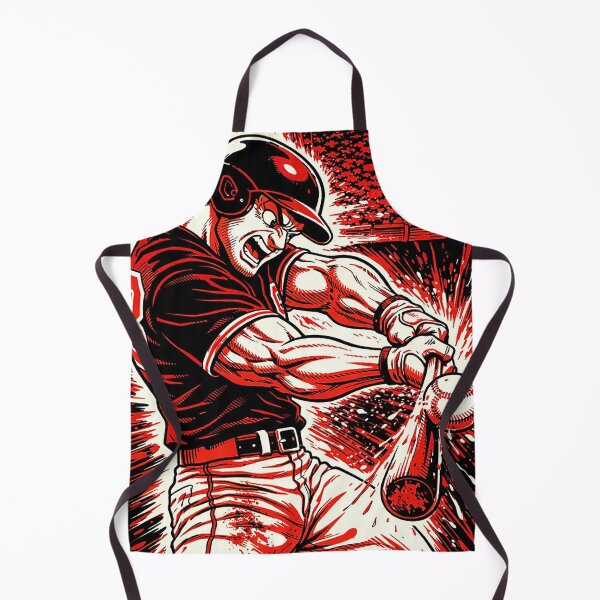 Item preview, Power Swing – Explosive Baseball Batter in Action (version 3 - Red) designed and sold by lapart.