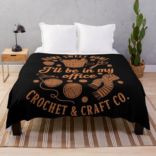 Item preview, Funny Crochet Lover Home Sweet Home I'll Be In My designed and sold by LuminOrb.