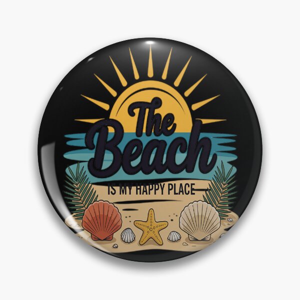 Item preview, Beach The Beach is My Happy Place Casual Summer designed and sold by mandiana.