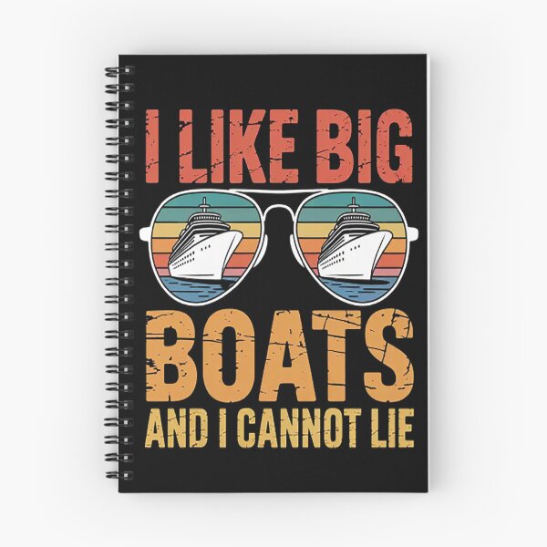 Item preview, I Like Big Boats And I Cannot Lie Yacht Boating Cruise designed and sold by gandebro.