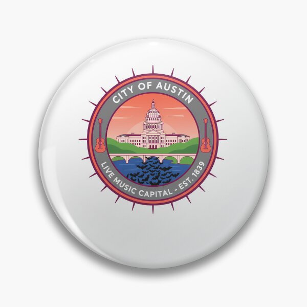Item preview, City of Austin Live Music Capital Emblem designed and sold by k3rstman1.