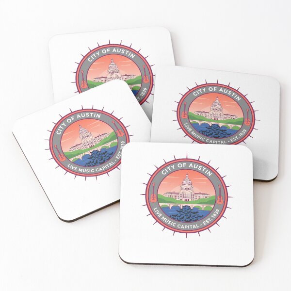 Item preview, City of Austin Live Music Capital Emblem designed and sold by k3rstman1.