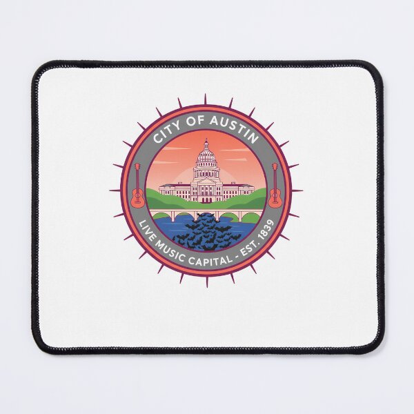 Item preview, City of Austin Live Music Capital Emblem designed and sold by k3rstman1.