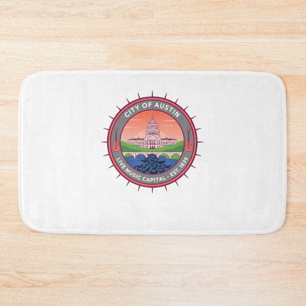 Item preview, City of Austin Live Music Capital Emblem designed and sold by k3rstman1.