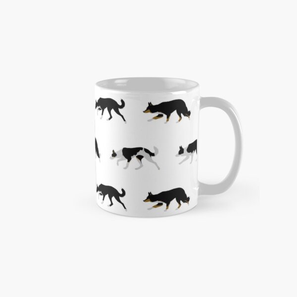 Border Collies (Black) Classic Mug