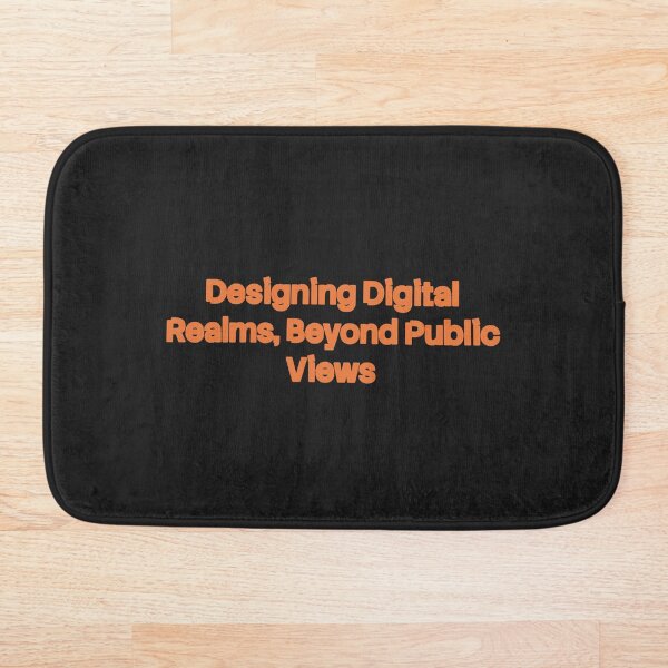 Item preview, Designing Digital Realms Beyond Public Views designed and sold by Repulsiveblock.