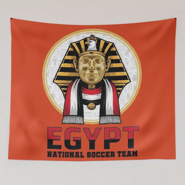 Item preview, Egyptian Heritage soccer fan designed and sold by Majorprint.