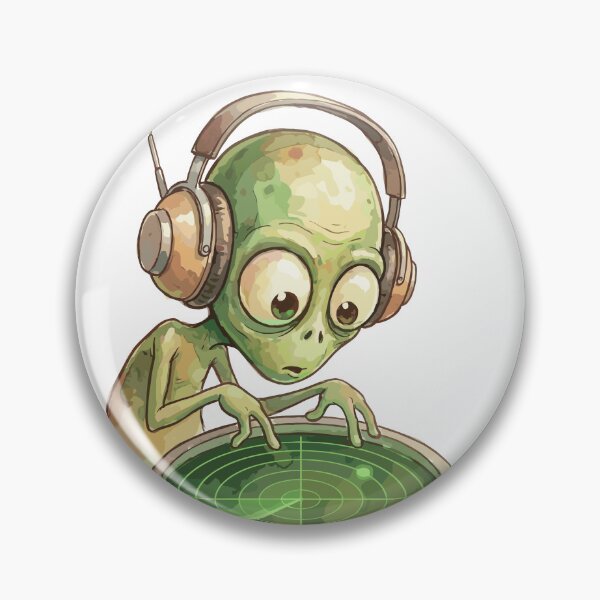 Item preview, Ufology Art: Retro Radar Operator designed and sold by bapupa.