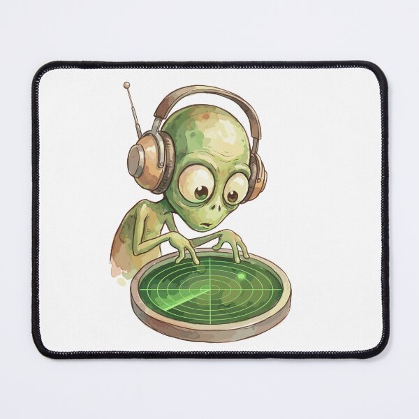 Item preview, Ufology Art: Retro Radar Operator designed and sold by bapupa.