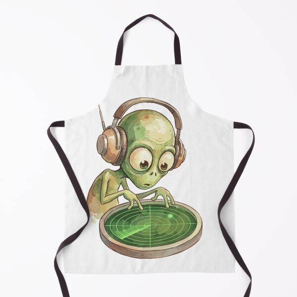 Item preview, Ufology Art: Retro Radar Operator designed and sold by bapupa.