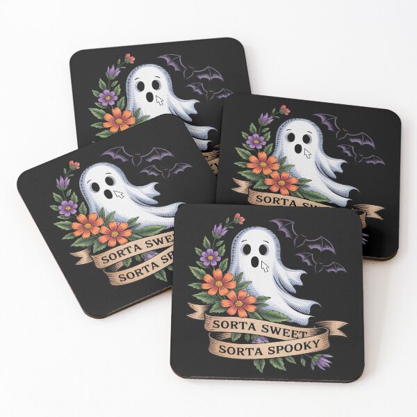 Item preview, Ghost Sorta Sweet Sorta Spooky Floral designed and sold by FluoroWave.