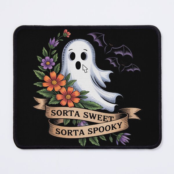 Item preview, Ghost Sorta Sweet Sorta Spooky Floral designed and sold by FluoroWave.