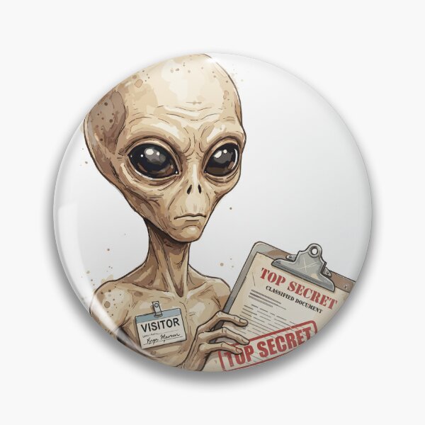 Item preview, Ufology Art: Top Secret Clipboard designed and sold by bapupa.