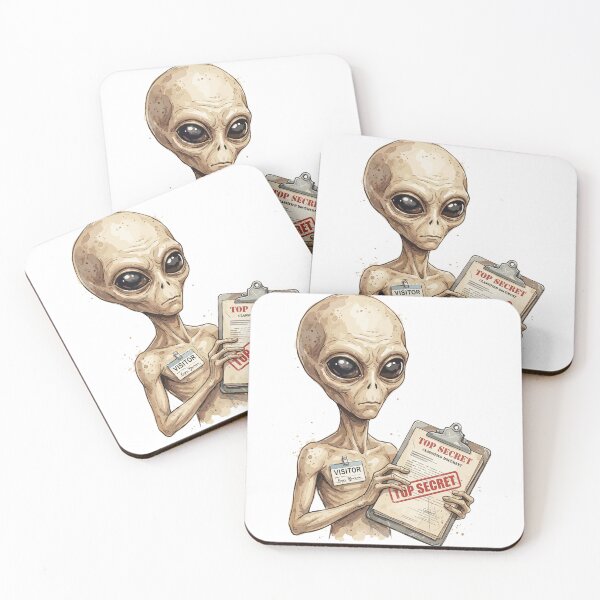 Item preview, Ufology Art: Top Secret Clipboard designed and sold by bapupa.