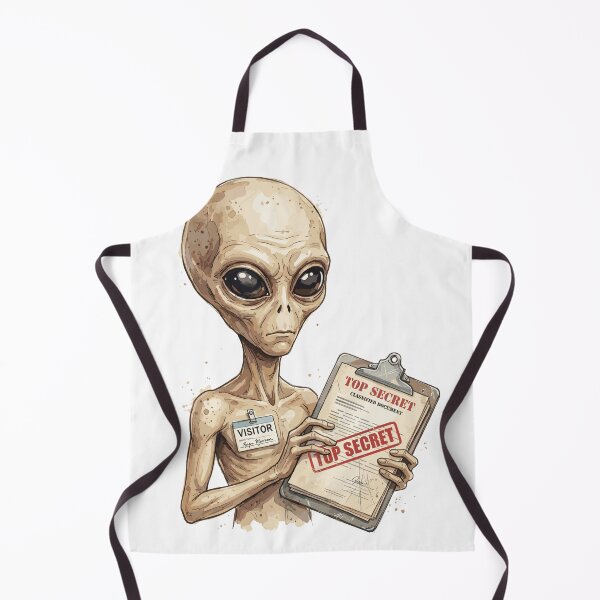 Item preview, Ufology Art: Top Secret Clipboard designed and sold by bapupa.
