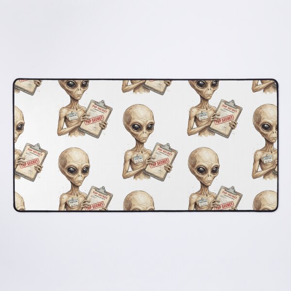 Item preview, Ufology Art: Top Secret Clipboard designed and sold by bapupa.