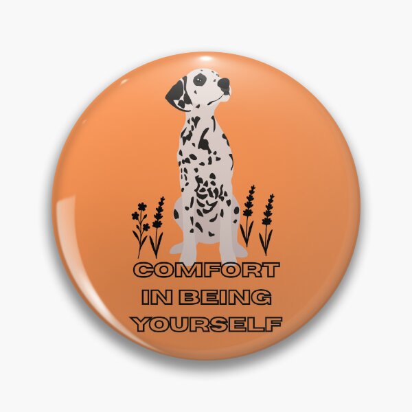 Item preview, Comfort in Being Yourself – Dalmatian Minimalist Art designed and sold by TheBeeKindSpace.