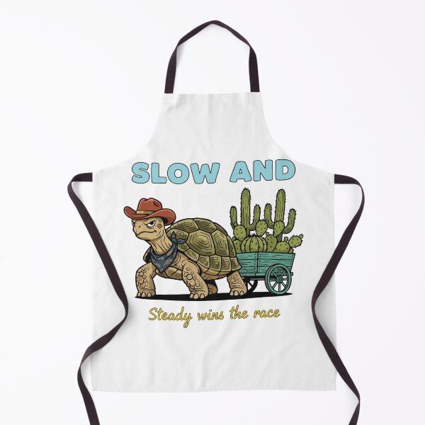 Item preview, Slow and Steady Motivation Turtle Illustration designed and sold by graphicnew.