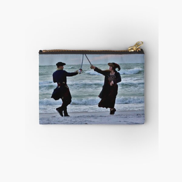 Item preview, Pirates Sword Fight on Beach designed and sold by MercerImages.