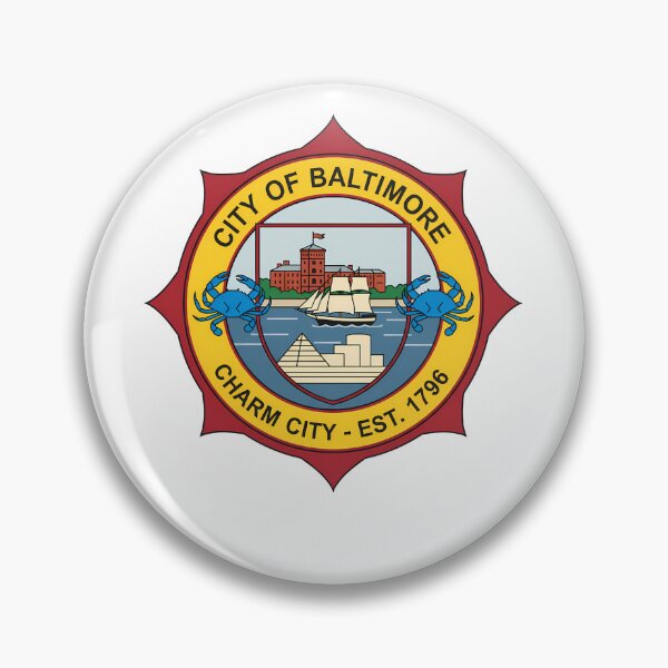 Item preview, Baltimore City Official Seal Emblem Charm City 1796 designed and sold by k3rstman1.
