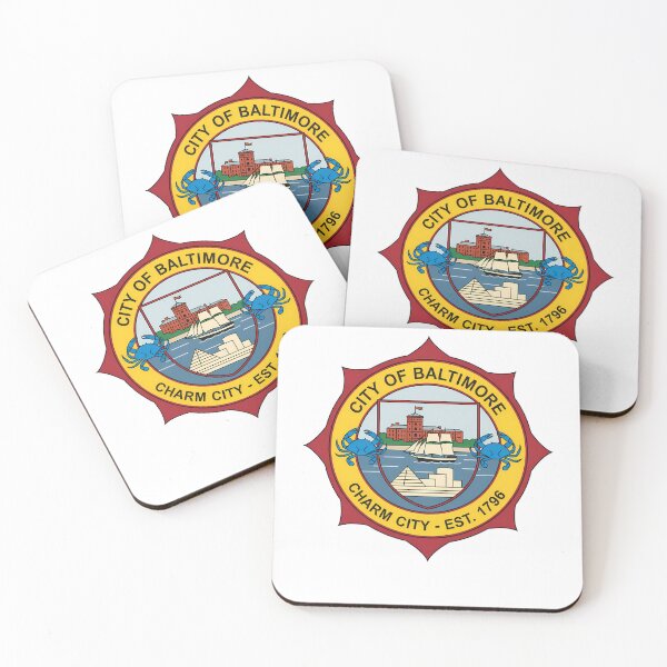 Item preview, Baltimore City Official Seal Emblem Charm City 1796 designed and sold by k3rstman1.