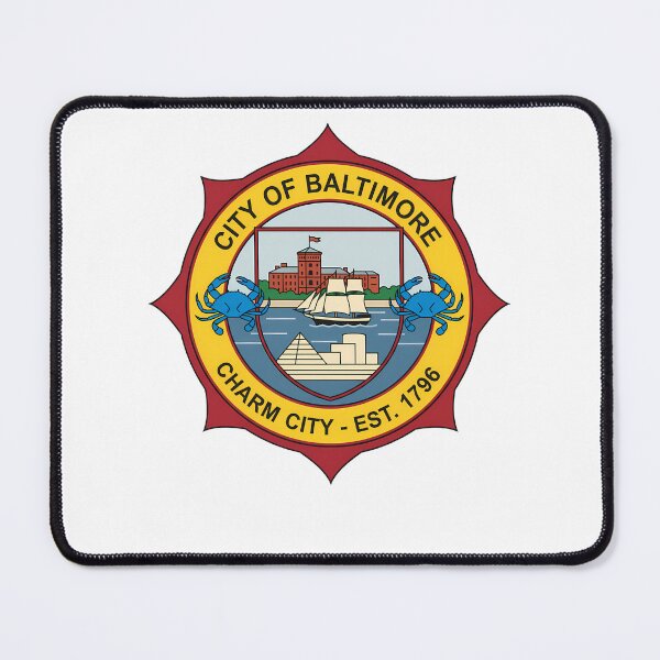 Item preview, Baltimore City Official Seal Emblem Charm City 1796 designed and sold by k3rstman1.