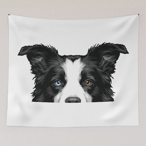 Item preview, The Stare Intense Border Collie Focus designed and sold by Petzzz.