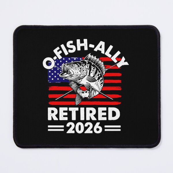 Item preview, O-Fish-Ally Retired 2026 Patriotic Fishing American Flag designed and sold by haitrieuic96.
